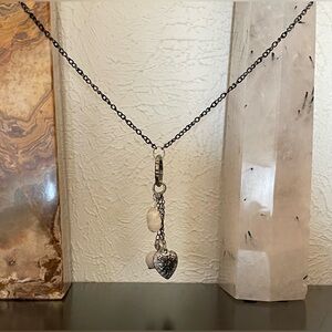 Silver Heart Pendant Necklace